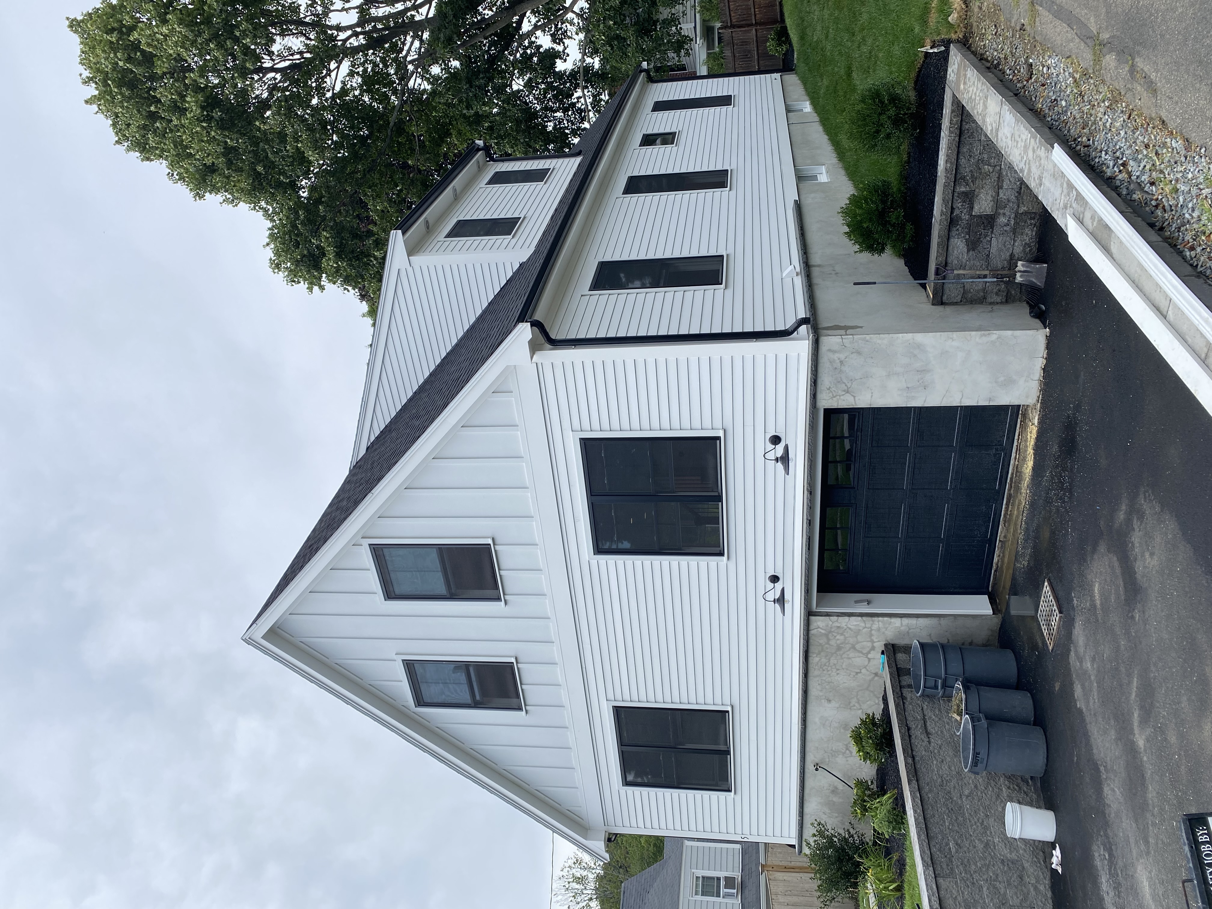 Exterior renovation